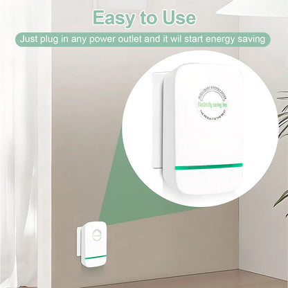 Plug-In Power Box with US Plug 2026 Updated Design Compatible with 90-250V Input Range Universal AC Adapter Wall Outlet Charger Block for Travel Home Office
