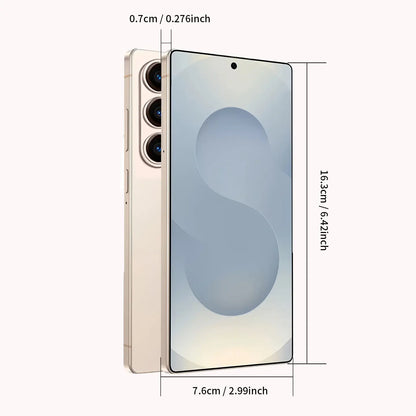 6.8-Inch Large-Screen Smart Phone, Supporting Dual SIM Dual Standby, Equipped with a Hidden Stylus, Featuring a Rear 13MP Pixel + Front 5MP Pixel, 8-Core Processor, 4G RAM, and Can Also Expand the Storage Space by an Additional 128GB.