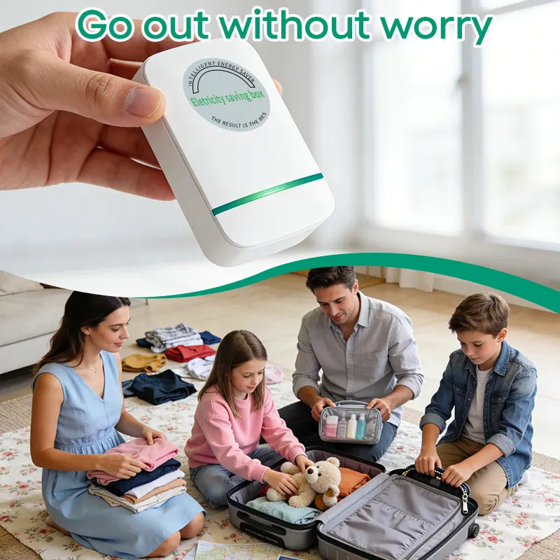 6 PCS Plug-In Power Box with US Plug 2026 Updated Design, Compatible with 90–250V Input Range