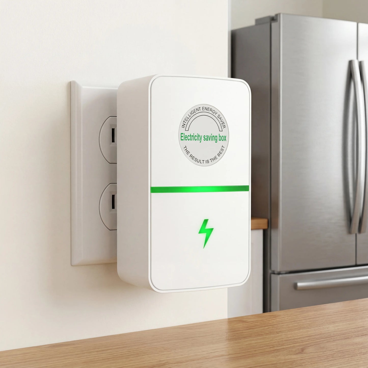 Plug-In Power Box with US Plug 2026 Updated Design, Compatible with 90–250V Input Range Multi Plug Outlet