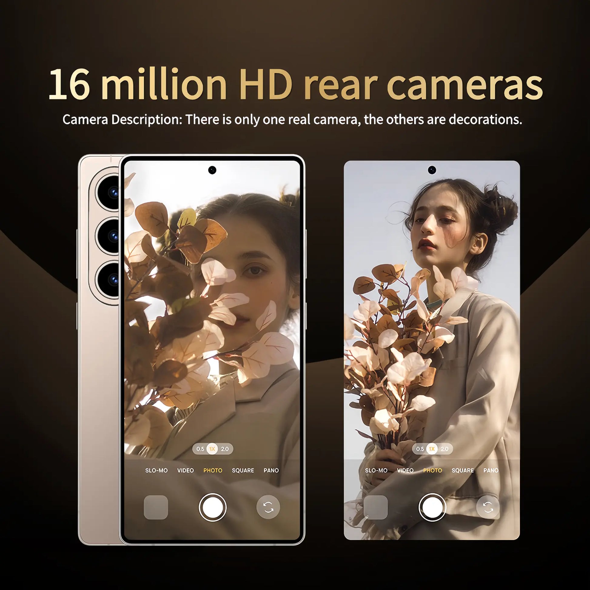 6.8-Inch Large-Screen Smart Phone, Supporting Dual SIM Dual Standby, Equipped with a Hidden Stylus, Featuring a Rear 13MP Pixel + Front 5MP Pixel, 8-Core Processor, 4G RAM, and Can Also Expand the Storage Space by an Additional 128GB.