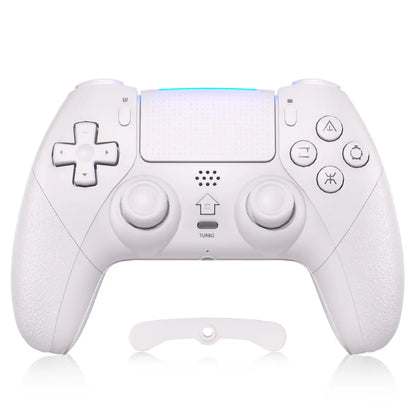 Anti-Stick Drift Wireless Controller for PS5/PC – Programmable Macro Back Buttons, 6-Axis Gyro, Dual Vibration, Turbo, Touchpad, Bluetooth 5.0, 3.5Mm Audio & Mic