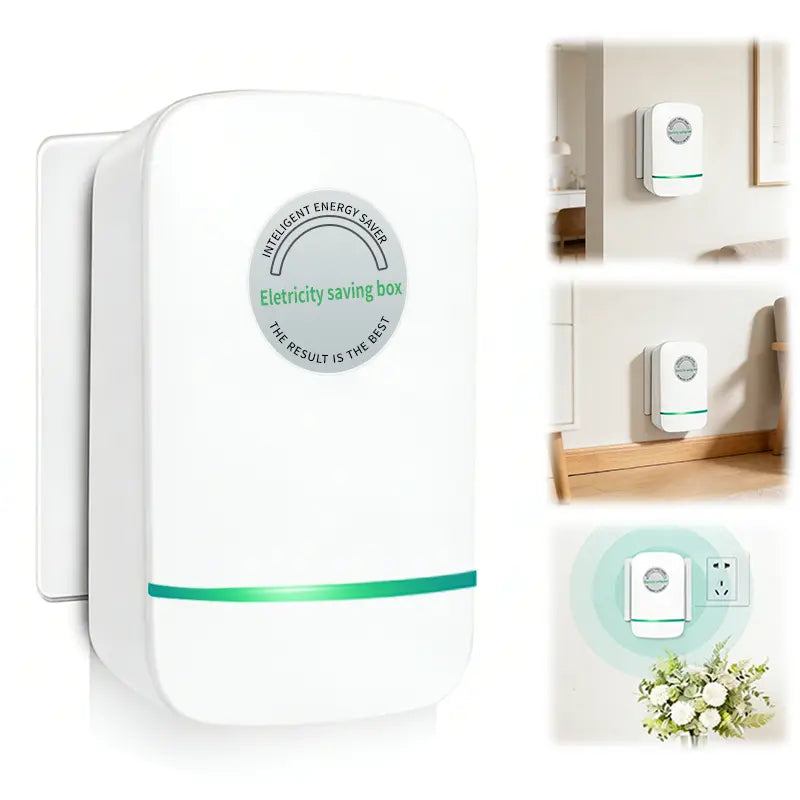 6 PCS Plug-In Power Box with US Plug 2026 Updated Design, Compatible with 90–250V Input Range