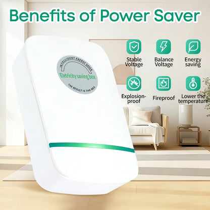 6 PCS Plug-In Power Box with US Plug 2026 Updated Design, Compatible with 90–250V Input Range