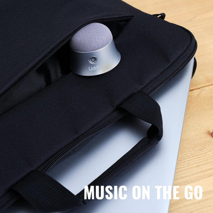Magnetic Liddle Speaker Silver, Bluetooth 5.1, 3W, 6Hrs Battery, Magsafe Compatible, Wall Mount, Water Resistant, Best of CES 2022 Award