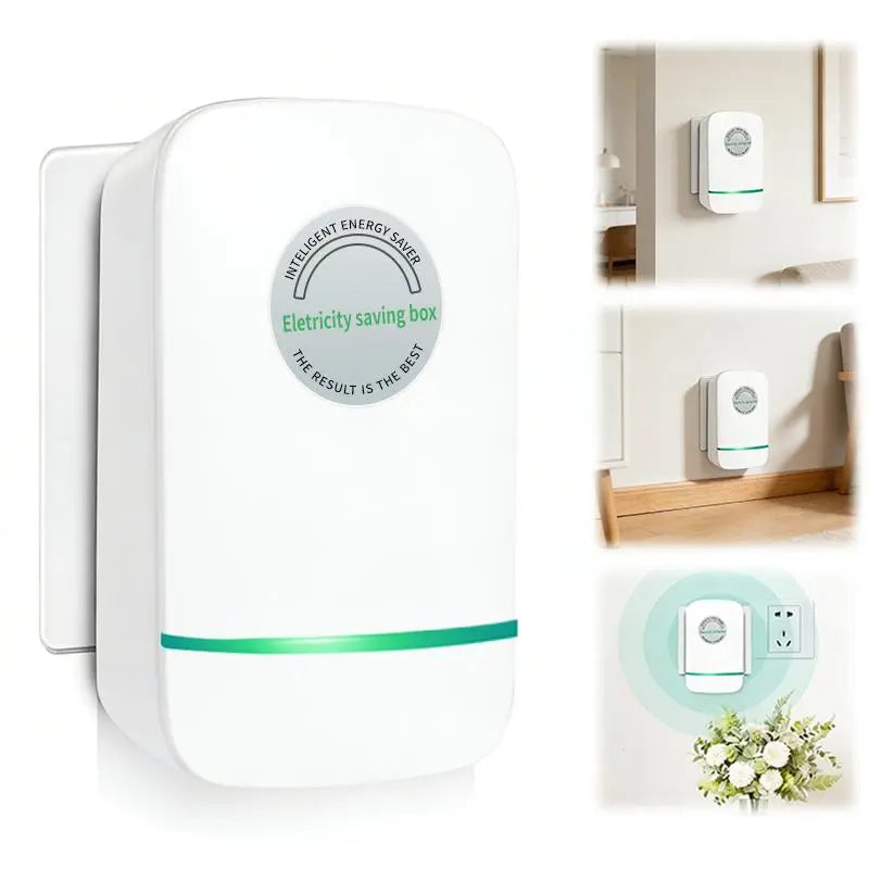 6 PCS Plug-In Power Box with US Plug 2026 Updated Design, Compatible with 90–250V Input Range