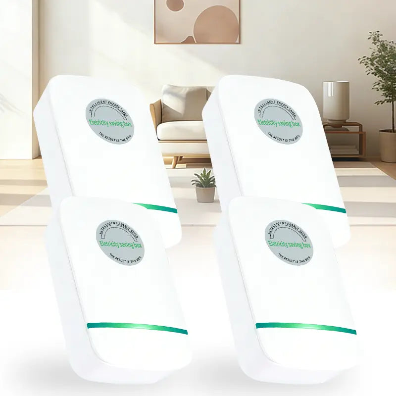 6 PCS Plug-In Power Box with US Plug 2026 Updated Design, Compatible with 90–250V Input Range