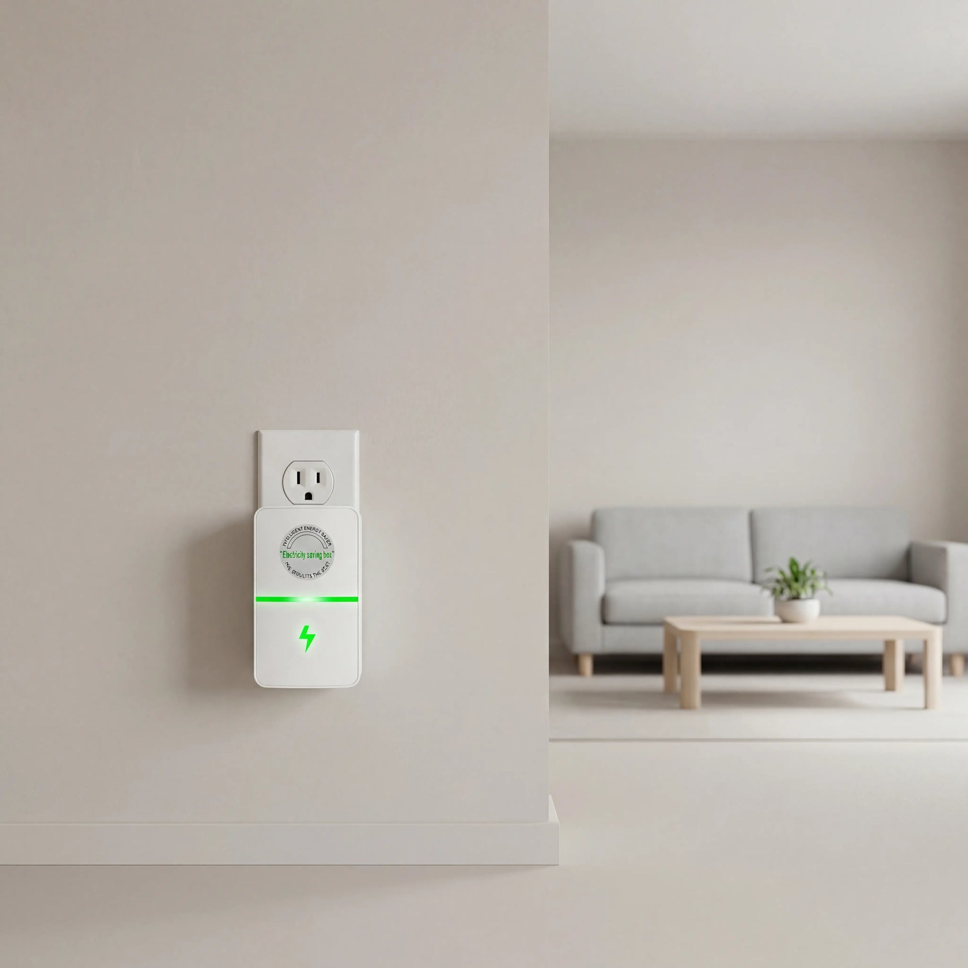 Plug-In Power Box with US Plug 2026 Updated Design, Compatible with 90–250V Input Range Multi Plug Outlet