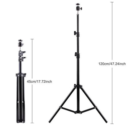 Portable Projector Stand, Retractable Desktop and Floor Stand for Projector, Audio & Video Accessories for Home & Office, Telescopic Stand, Projector Tripod #GLOBAL PICKS